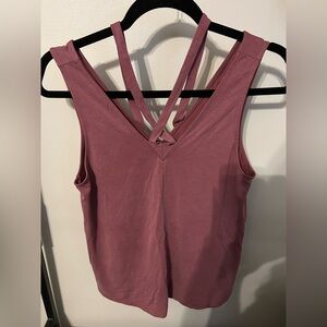 American Eagle Outfitters Pink Tank Top